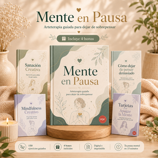 Mente en Pausa - 150 ejercicios para reiniciar tu mente y salir del sobrepensamiento